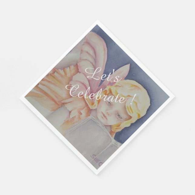 Låt oss Firate Reading Pappersservett (Hörn)