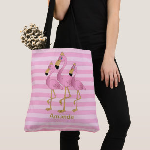 Låt oss Flamingo Tygkasse