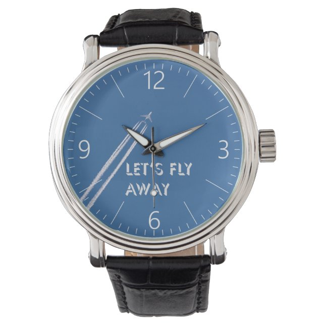 Låt oss flyga iväg armbandsur (Framsida)