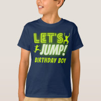 Låt oss Födelsedagsfest för jump Neon Glow Trampol