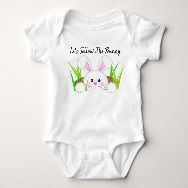 Låt oss följa kaninen t shirt (Framsida)