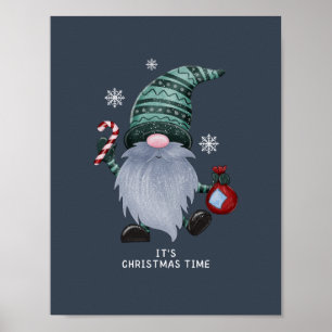 Låt oss för en festlig och lekfull jul poster
