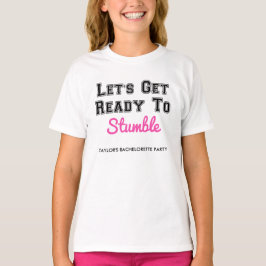 Låt oss förbereda oss för att snubbla Party Shirt  Tee