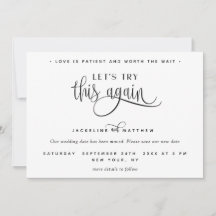 Låt oss Försök igen, Kärlek är patientmodern