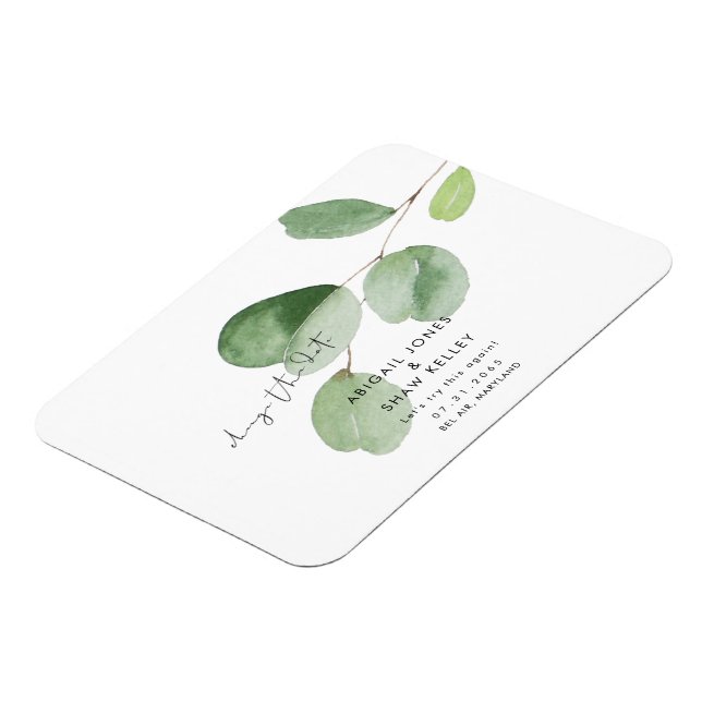 Låt oss försöka igen Botanisk ändra datum Magnet (Vänstra Sidan)