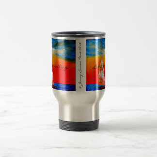 Låt oss gå att segla muggen - Jenny Simon Resemugg