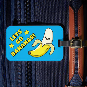 Låt oss gå bananas! bagagebricka