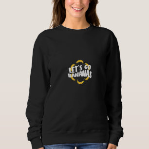 Låt oss gå bananas Barn Pojkar Flickor Söt frukt T Shirt