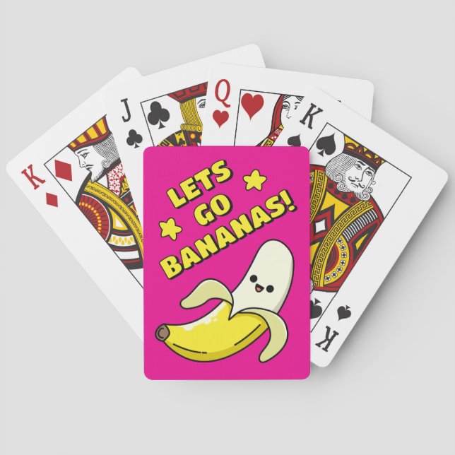 Låt oss gå bananas! casinokort (Baksidan)