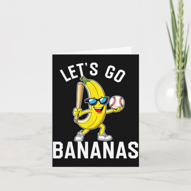 Låt oss gå bananas  kort (Framsida)