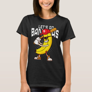 Låt oss gå bananas retro banan skjorta pojkar barn t shirt