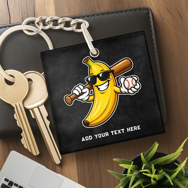 Låt oss gå bananas Retrobaseboll Banana Roligt (Skapare uppladdad)