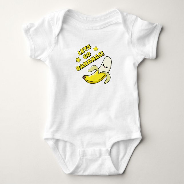Låt oss gå bananas! t shirt (Framsida)