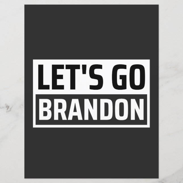 låt oss gå brandon (Framsida)