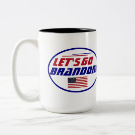 Låt oss gå Brandon Car Magnet Två-Tonad Mugg