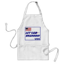 Låt oss gå Brandon! Vuxen Apron