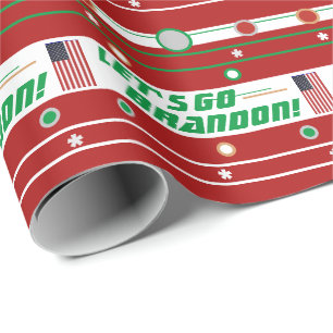 Låt oss gå Brandon Wrapping Papper Presentpapper