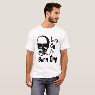 låt oss gå brännskada en t shirt