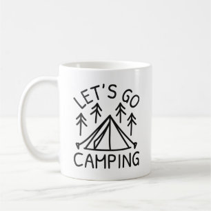 Låt oss gå Camping Kaffemugg