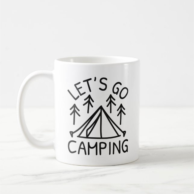 Låt oss gå Camping Kaffemugg (Vänster)