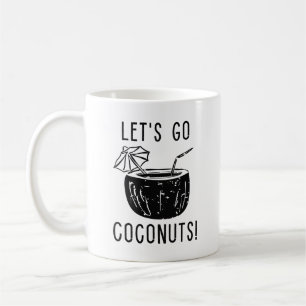 Låt oss gå Coconuts Kaffemugg