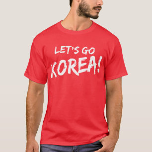Låt oss gå den Korea WC-T-tröja T Shirt