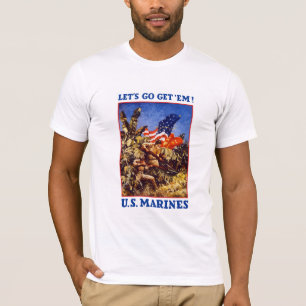Låt oss gå får dem! U.S. Flottor T Shirt