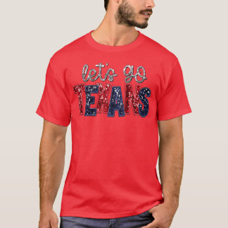 Låt oss gå Fau Sequineans fanboy T Shirt