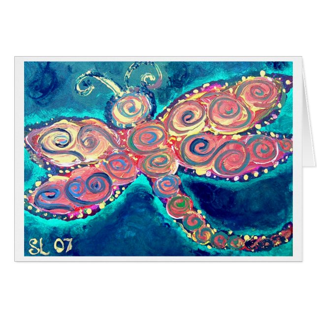 låt oss gå för en ritt hälsningskort (Framsidan Horizontal)