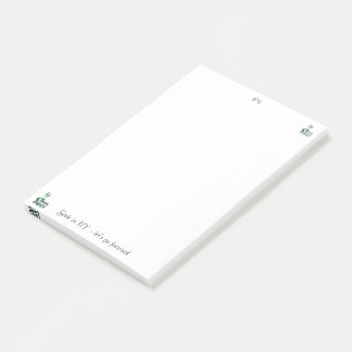 låt oss gå framåt Geek i NY Post-it Block