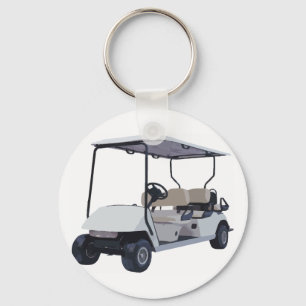 Låt oss gå golfspelet nyckelring