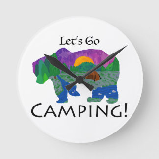 Låt Oss Gå På Camping Rund Klocka