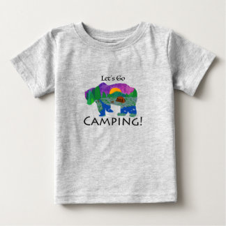Låt oss gå på camping t shirt