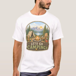 Låt Oss Gå På Campingtur T-shirt