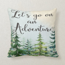 Låt oss gå på ett äventyr, barnkammare kudde