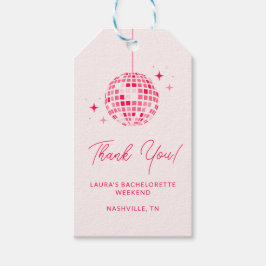 Låt oss gå på favoritmärken för flickorna Bachelor Presentetikett