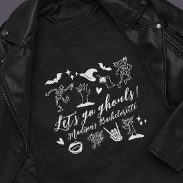 Låt oss gå spöken Spooky Whimsical Möhippa T Shirt