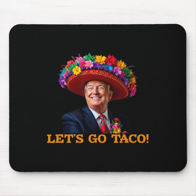 Låt oss gå Taco 2  Musmatta (Framsidan)
