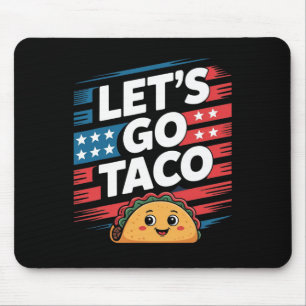 Låt oss gå Taco Chickens alltid ut Taco Roligt Mem Musmatta