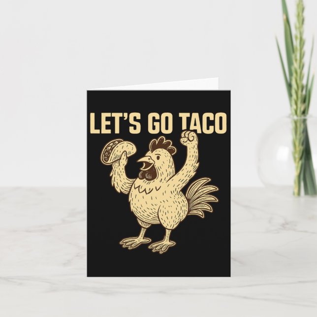 Låt oss Gå Taco PM1 Kort (Framsida)