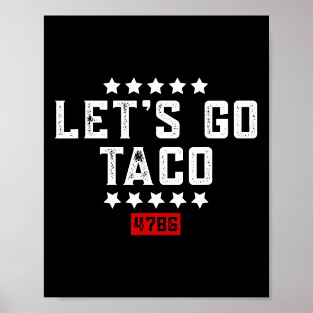 Låt oss gå taco &#   poster (Framsidan)