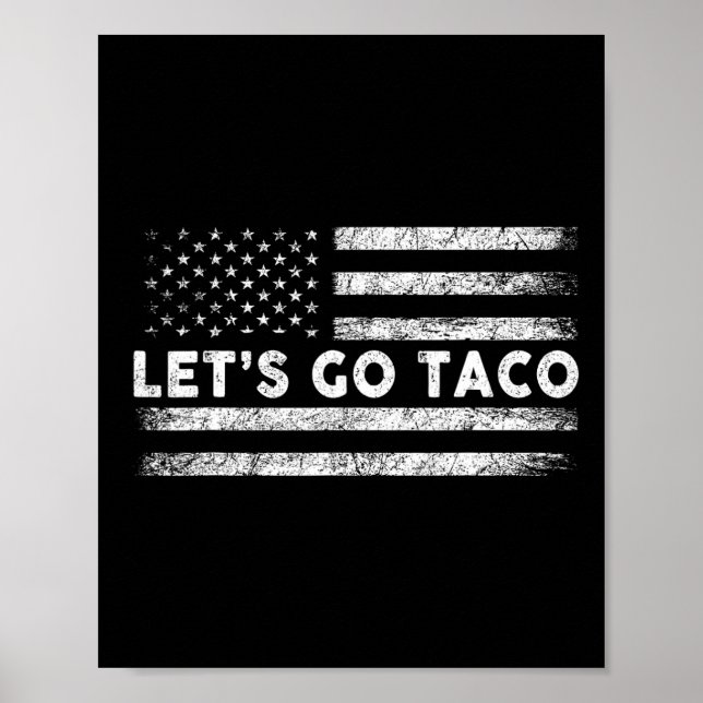 Låt oss gå Taco Roligt Parodi Meme 3  Poster (Framsidan)