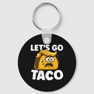 Låt oss gå Taco Roligt Taco Tisdag Taco Älskare Ma Nyckelring