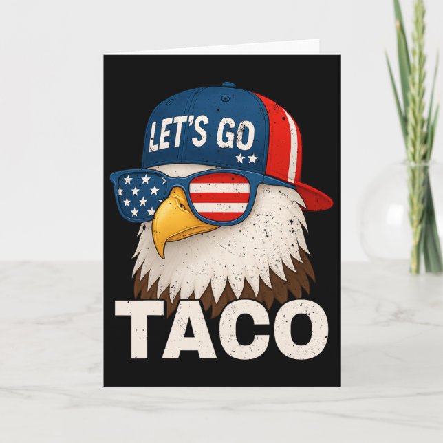 Låt oss gå Taco Rollig Trump Chickens Alltid Ut 32 Kort (Framsida)