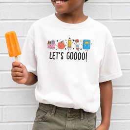 Låt oss gå tillbaka till skolan Söt klotter T Shirt
