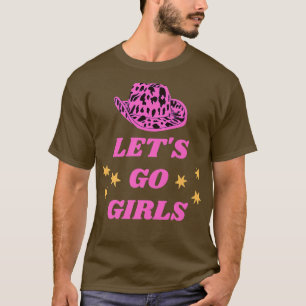 Låt oss gå tjejer kvinnor möhippa brud bröllop t shirt