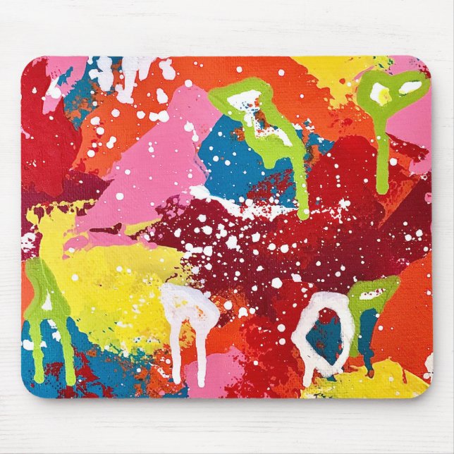 Låt oss gå ut med en bang Mousepad Musmatta (Framsidan)