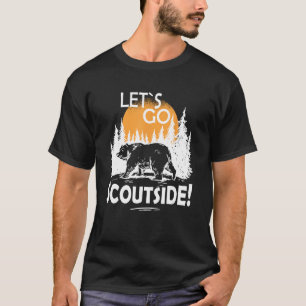 Låt oss gå utanför Unge Master Scouting T Shirt