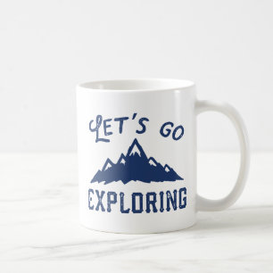 Låt oss Gå-utforskning Kaffemugg