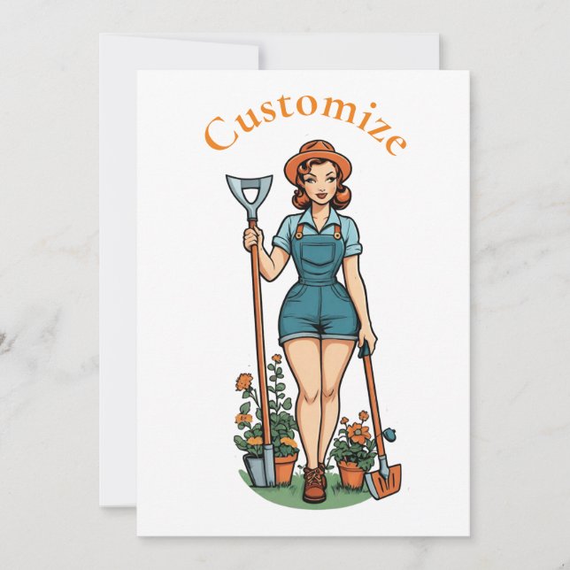 Låt oss Garden Thunder_Cove Inbjudningar (Framsida)